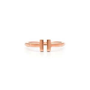 Tiffany T Wire Ring in 18k Rose Gold